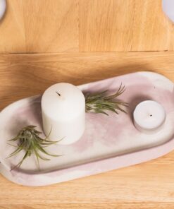 Vide-poche en béton artisanal de Les Mimipots – Fabrication québécoise